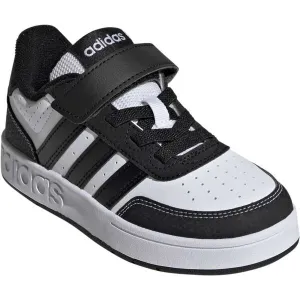 adidas BREAKBASE J Detská voľnočasová obuv, biela, veľkosť