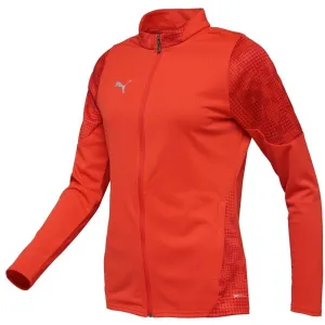 Puma TEAMCUP TRAINING JACKET W Dámska futbalová bunda, červená, veľkosť