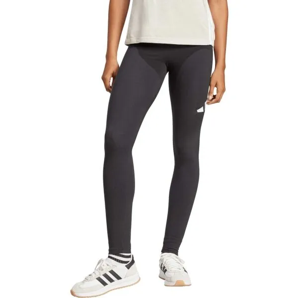 Dámske legíny ADIDAS W BL SJ LEG BLACK WHITE