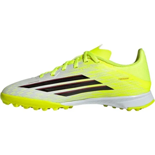 adidas F50 LEAGUE TF J Detské turfy, žltá, veľkosť