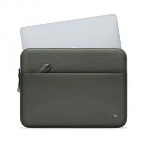 Tech-Protect Sleeve Cover obal na notebook 15-16'', tmavozelený