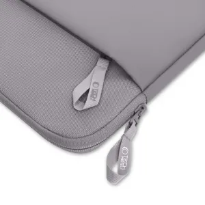 Tech-Protect Sleeve Plush obal na notebook 13-14'', sivý