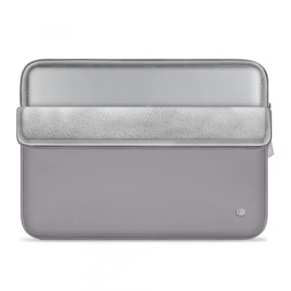 Tech-Protect Sleeve Plush obal na notebook 13-14'', sivý