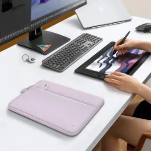 TECH-PROTECT Puzdro na notebook 15-16", Ružové