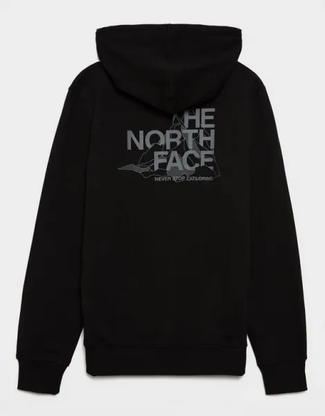 The North Face Mikina M Mountain Sketch Regular