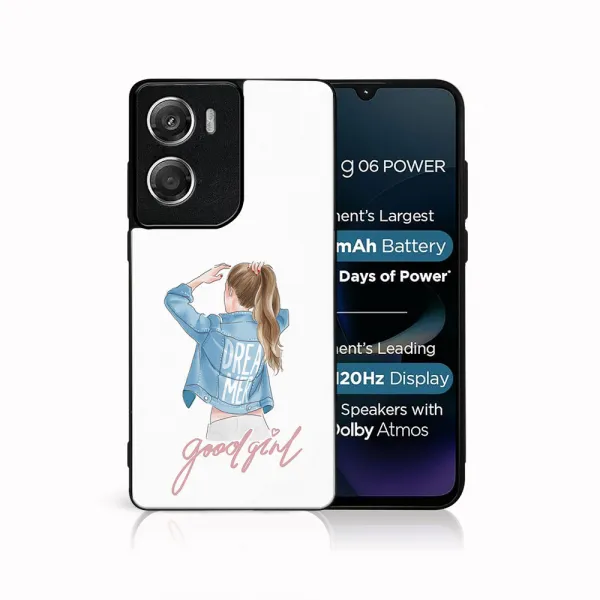 MY ART Ochranný kryt pre Motorola Moto G06 / G06 Power GOOD GIRL (130)