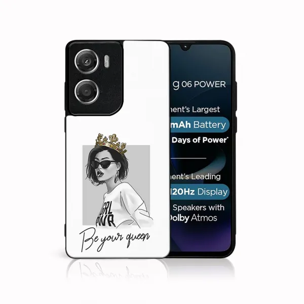 MY ART Ochranný kryt pre Motorola Moto G06 / G06 Power QUEEN (139)
