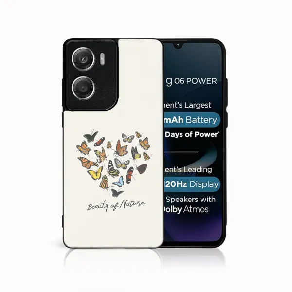 MY ART Ochranný kryt pre Motorola Moto G06 / G06 Power BUTTERFLIES (240)