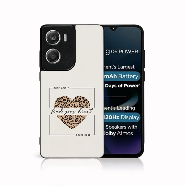 MY ART Ochranný kryt pre Motorola Moto G06 / G06 Power WILD HEART (241)