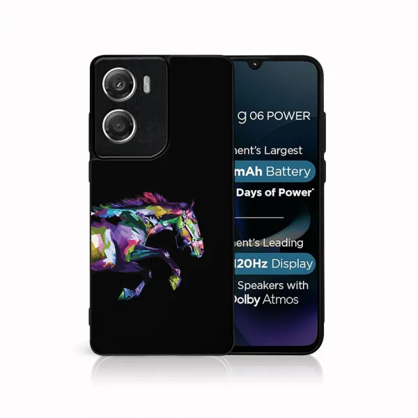MY ART Ochranný kryt pre Motorola Moto G06 / G06 Power HORSE (249)