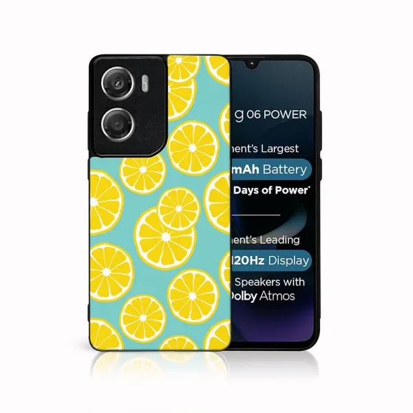 MY ART Ochranný kryt pre Motorola Moto G06 / G06 Power LEMON (121)