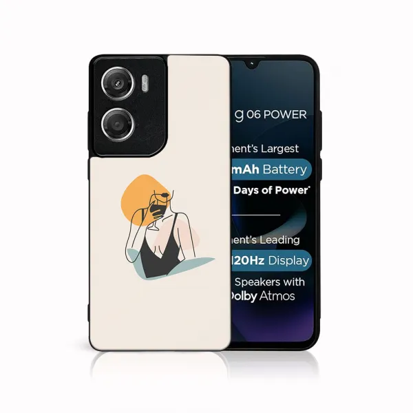 MY ART Ochranný kryt pre Motorola Moto G06 / G06 Power WOMAN (197)