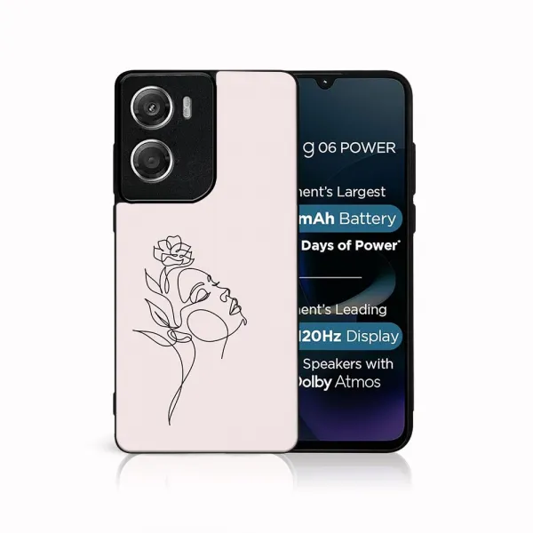 MY ART Ochranný kryt pre Motorola Moto G06 / G06 Power ROSE GIRL (198)