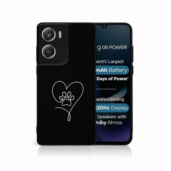MY ART Ochranný kryt pre Motorola Moto G06 / G06 Power PAW (201)