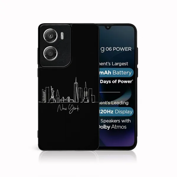 MY ART Ochranný kryt pre Motorola Moto G06 / G06 Power NEW YORK (207)