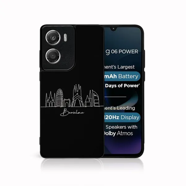 MY ART Ochranný kryt pre Motorola Moto G06 / G06 Power BARCELONA (213)
