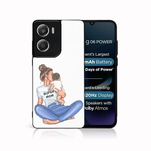 MY ART Ochranný kryt pre Motorola Moto G06 / G06 Power SUPERMOM (112)