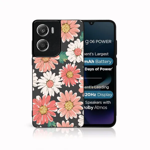 MY ART Ochranný kryt pre Motorola Moto G06 / G06 Power DAISY (161)