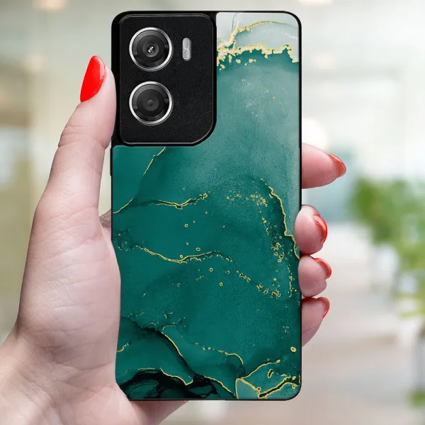 MY ART Ochranný kryt pre Motorola Moto G06 / G06 Power GREEN MARBLE (145)