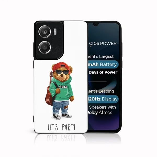 MY ART Ochranný kryt pre Motorola Moto G06 / G06 Power BEAR (177)
