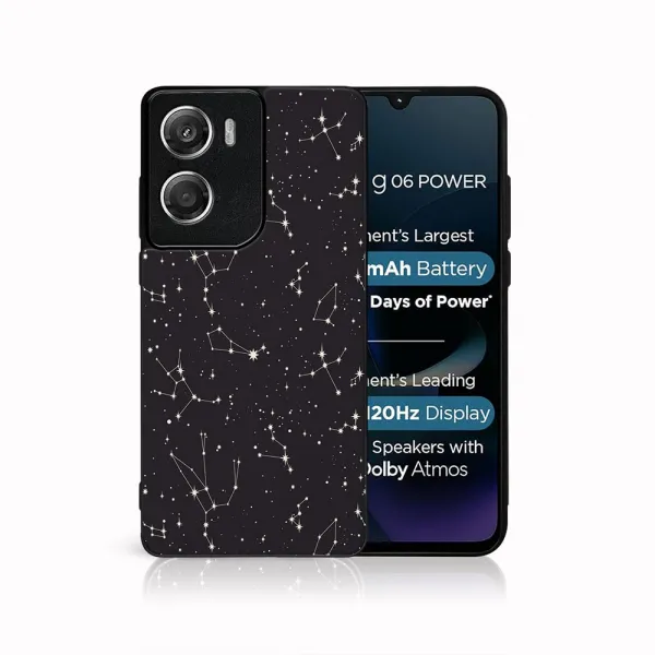 MY ART Ochranný kryt pre Motorola Moto G06 / G06 Power STARRY (173)