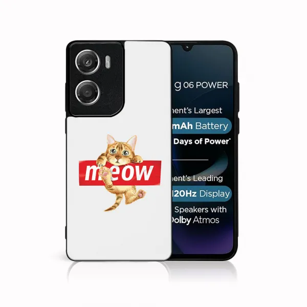 MY ART Ochranný kryt pre Motorola Moto G06 / G06 Power MEOW (183)