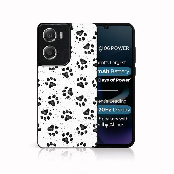 MY ART Ochranný kryt pre Motorola Moto G06 / G06 Power PAWS (185)