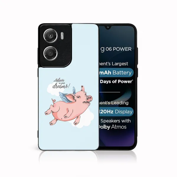 MY ART Ochranný kryt pre Motorola Moto G06 / G06 Power PIG (186)