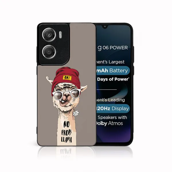 MY ART Ochranný kryt pre Motorola Moto G06 / G06 Power PROBLLAMA (187)