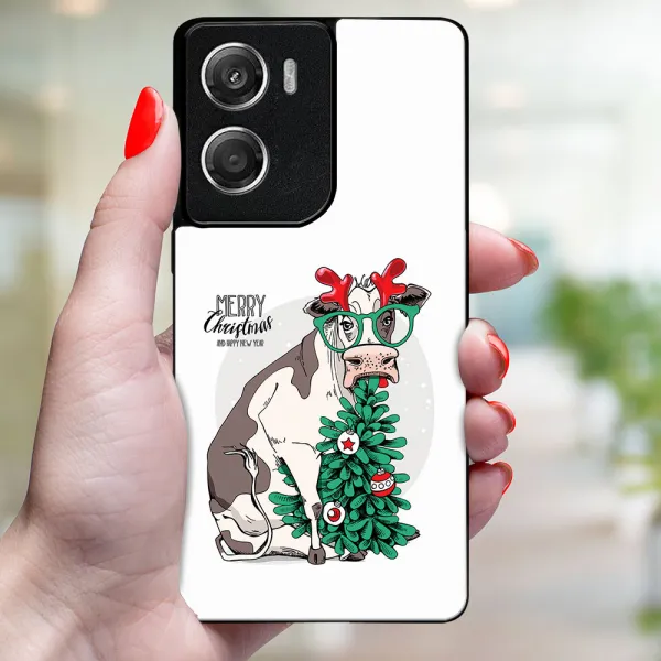 MY ART Kryt s vianočným dizajnom Motorola Moto G06 / G06 Power MERRY CHRISTMAS (074)