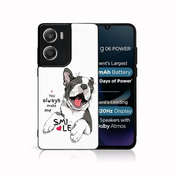MY ART Ochranný kryt pre Motorola Moto G06 / G06 Power SMILE (189)