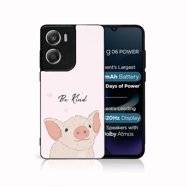 MY ART Ochranný kryt pre Motorola Moto G06 / G06 Power BE KIND (190)