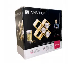 AMBITION bambusový organizér na korenie, 1 ks