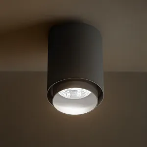 DECOREUM Prisadené LED svietidlo DABI PZE-930 CCT 3000-6000K 8W čierne