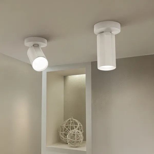 DECOREUM Stropné svietidlo BORA KJ2107 1xGU10 biele