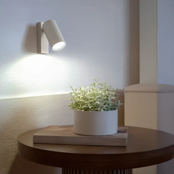 DECOREUM Nástenná lampa BORA S1003 1 x GU10 biela