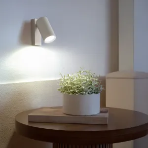 DECOREUM Nástenná lampa BORA S1003 1 x GU10 biela