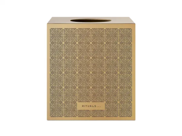 Enume Tissue Box Antique Brass