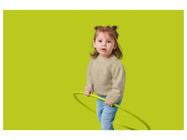 lupilu® Detský pulóver pre bábätká (béžová, 50/56)