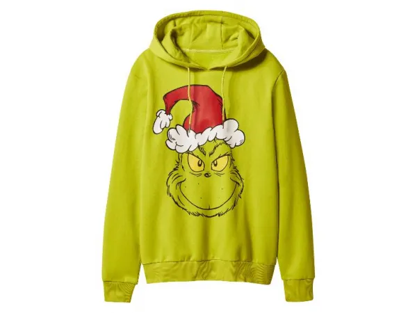 Pánska mikina Grinch (zelená, M (48/50))
