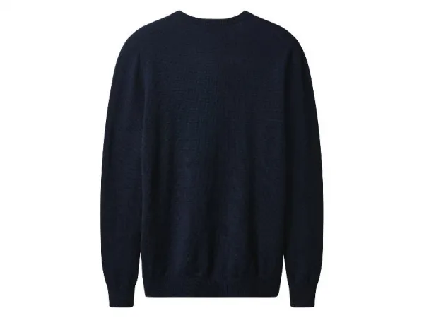 esmara Men Pánsky pulóver Premium (navy modrá, S (44/46))