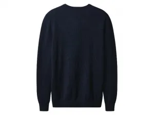esmara Men Pánsky pulóver Premium (navy modrá, S (44/46))