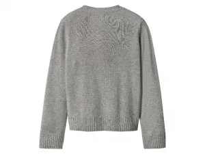 esmara® Dámsky kašmírový pulóver Premium (bledosivá, XS (32/34))