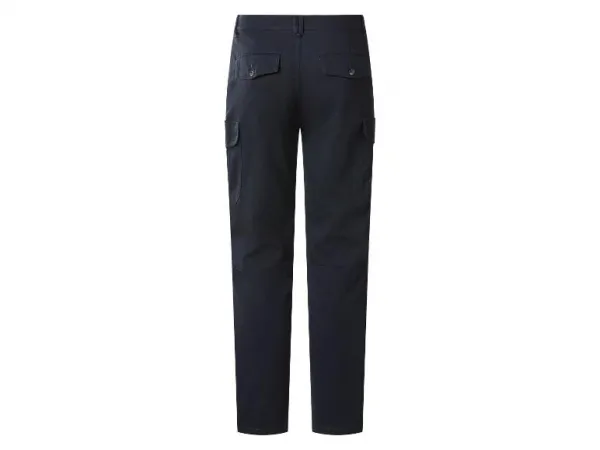 esmara Men Pánske cargo nohavice Premium (navy modrá, 52)