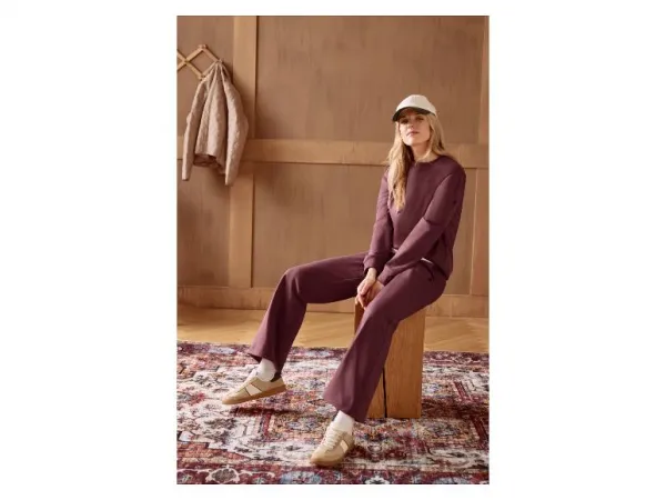 esmara® Dámske tepláky Premium (červená, S (36/38))
