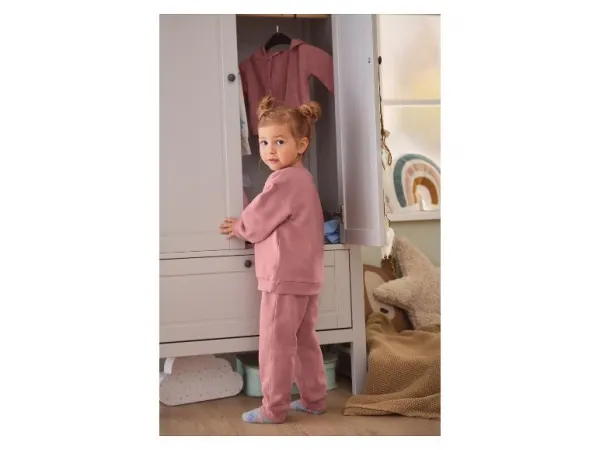 lupilu® Detské tepláky (bledoružová, 98/104)