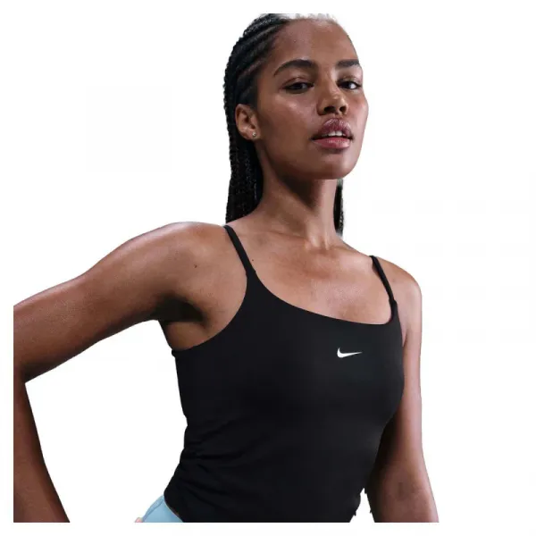 Dámske tréningové tielko NIKE W NK ONE DF TANK CPSL SPD BLACK WHITE