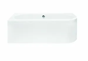 BESCO - Asymetrická vaňa AVITA - Nožičky k vani - S nožičkami, Rozmer vane - 180 × 80 cm, Spôsob prevedenia - Ľavé VANAVIT180L + OLVPINOZSTELWD