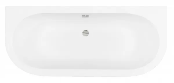 BESCO - Voľne stojaca vaňa VISTA (Tursa) - Farba - Biela, Rozmer vane - 170 × 75 cm VANTUR170