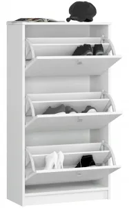 Ak furniture Botník ANTONIO 60 cm biely